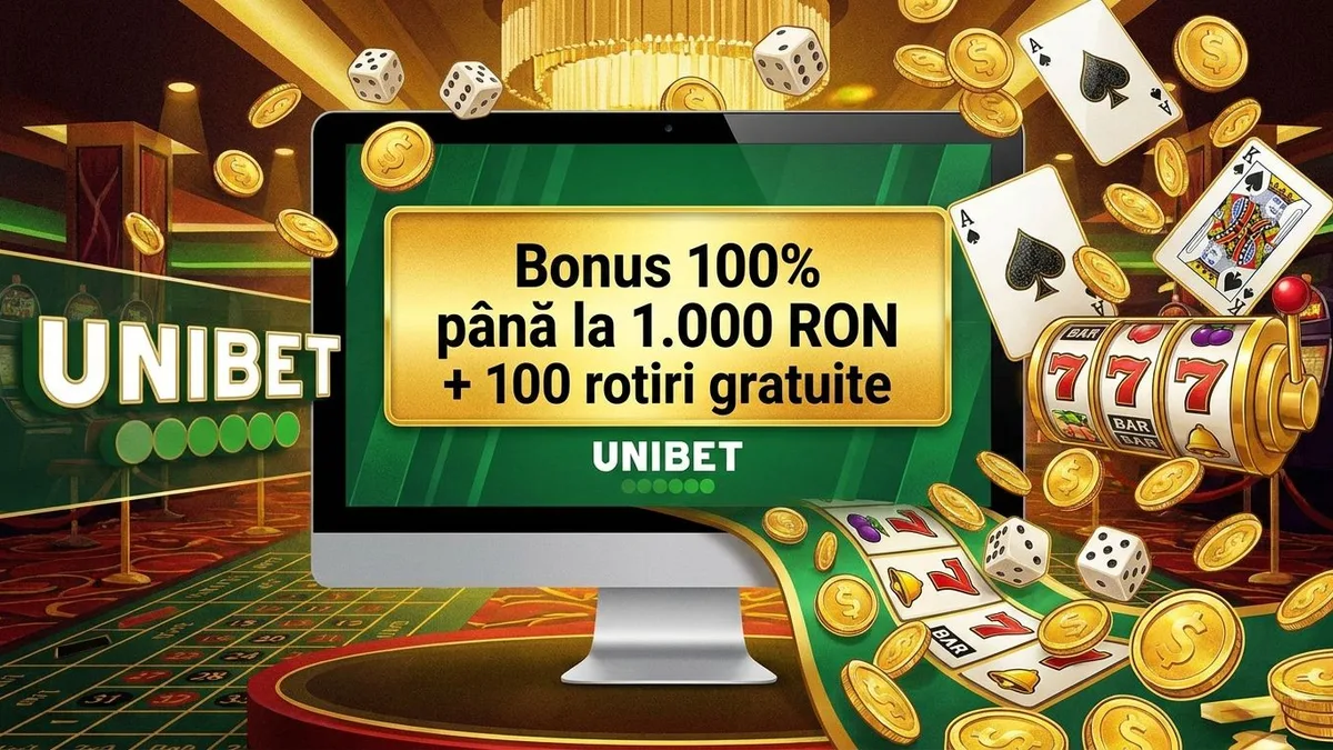 Unibet bonus cazino